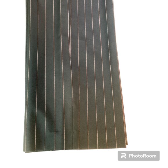 VINTAGE Jobis 2-piece Pinstriped Navy/Pink Pant Suit - Size EU38 - Picture 13 of 16